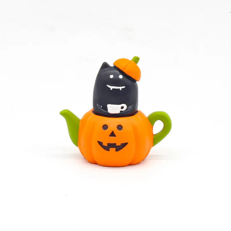 Scene Decoration Zakka Halloween Decoration Japan Desktop Decoration Miniature Figurines Bookshelf Decor Collectible Gifts