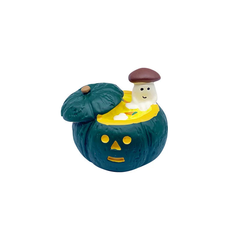 Scene Decoration Zakka Halloween Decoration Japan Desktop Decoration Miniature Figurines Bookshelf Decor Collectible Gifts